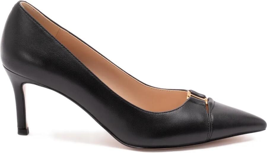 TWINSET Leren pumps Zwart