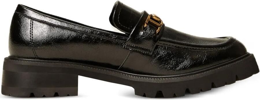 TWINSET Loafers met ovalen gesp Zwart