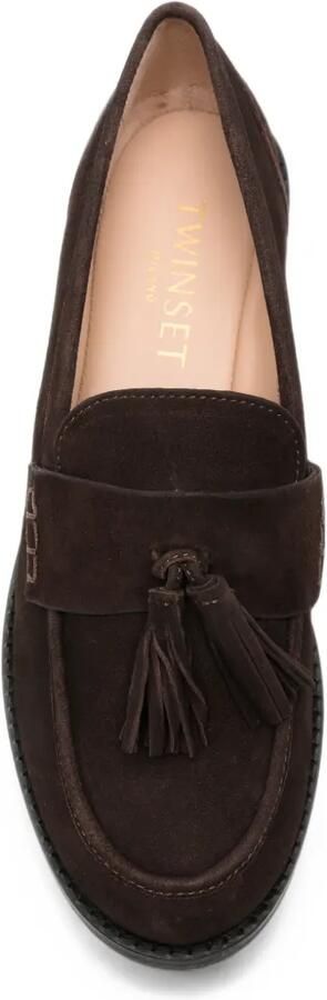 TWINSET Loafers met ronde neus Bruin - Foto 4