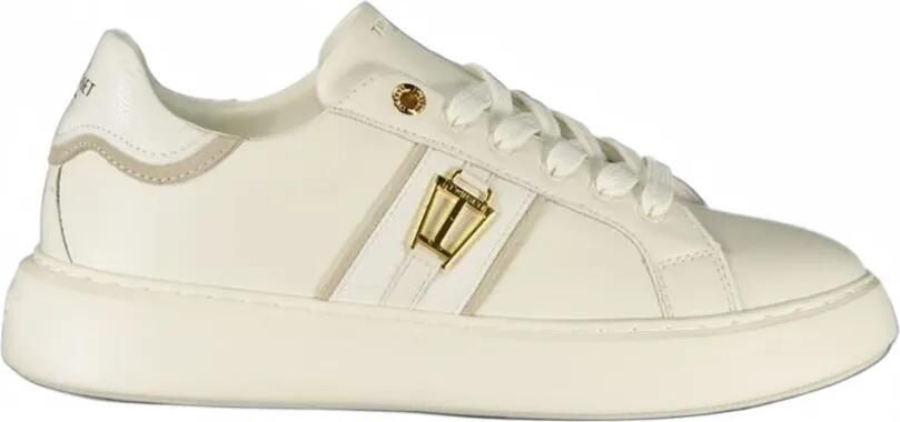TWINSET logo-plaque platform sneakers Beige