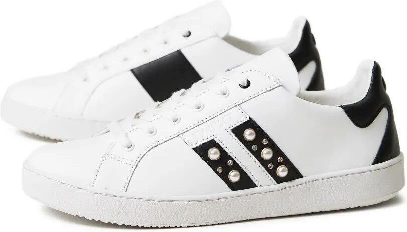 TWINSET Low-top sneakers met studs Wit