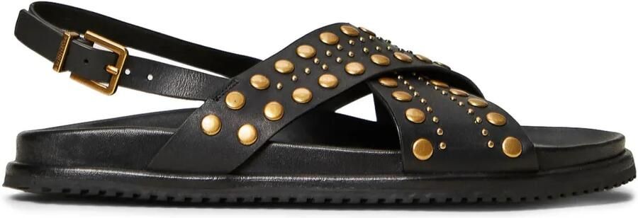 TWINSET Sandalen met gekruist bandje Zwart