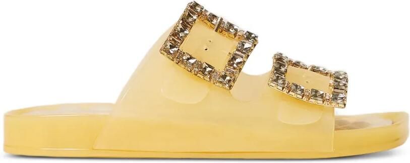 TWINSET Sandalen met juwelen gespen Wit