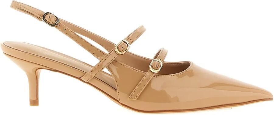 TWINSET Slingback pumps Beige