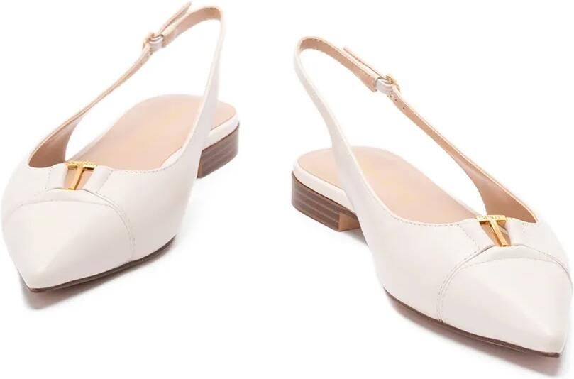 TWINSET Slingback pumps met puntige neus Beige - Foto 3