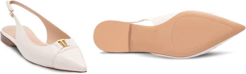 TWINSET Slingback pumps met puntige neus Beige - Foto 5
