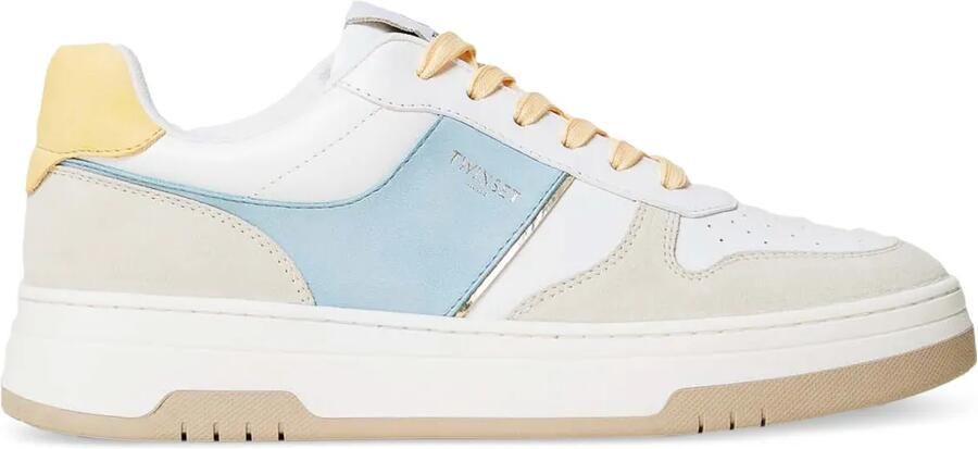 TWINSET Sneakers met colourblocking Wit