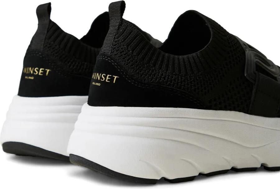 TWINSET Sneakers met mesh vlakken Zwart - Foto 3