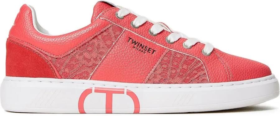 TWINSET Sneakers met vlakken Rood
