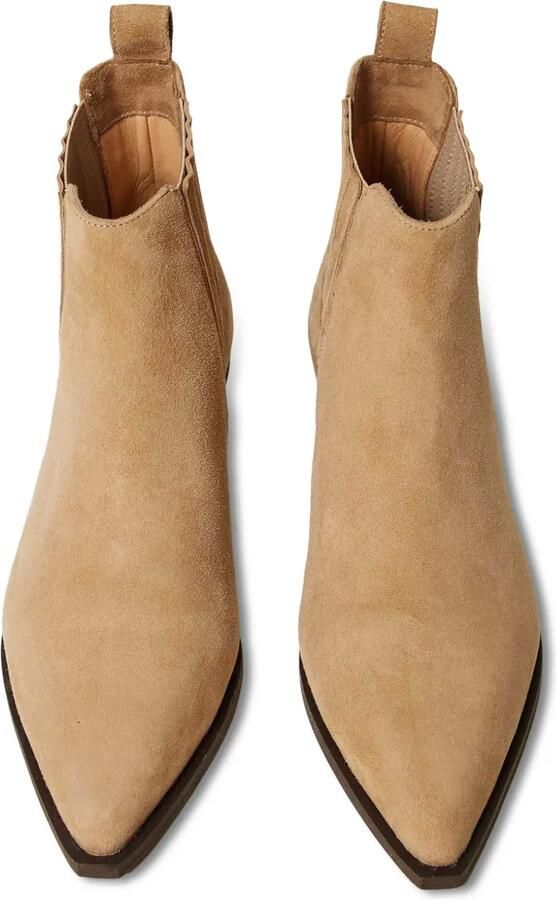 TWINSET Suède enkellaarzen Beige - Foto 4