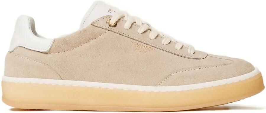 TWINSET Suède sneakers Beige