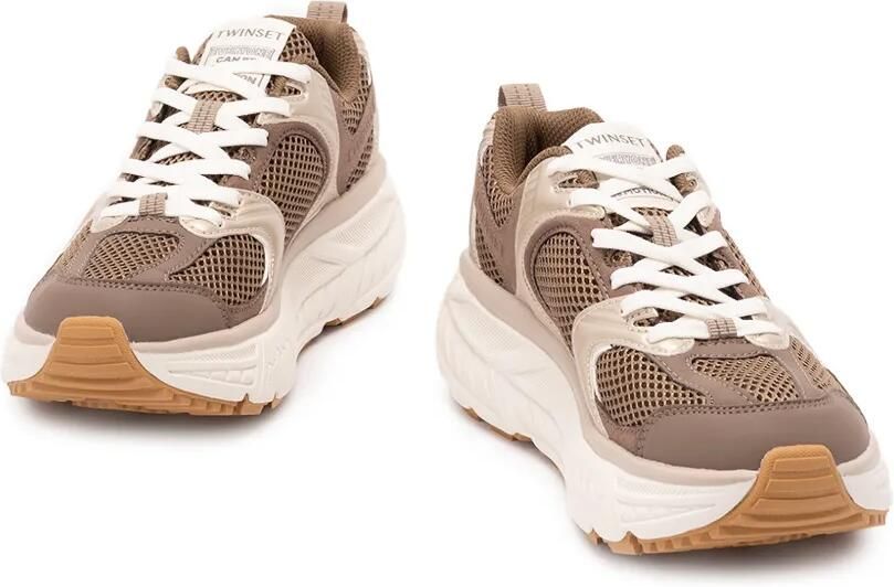 TWINSET x Fessura hardloopschoenen Bruin - Foto 4