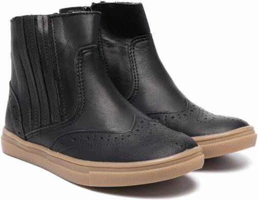 Two Con Me By Pépé Paul slip-on enkellaarzen Zwart