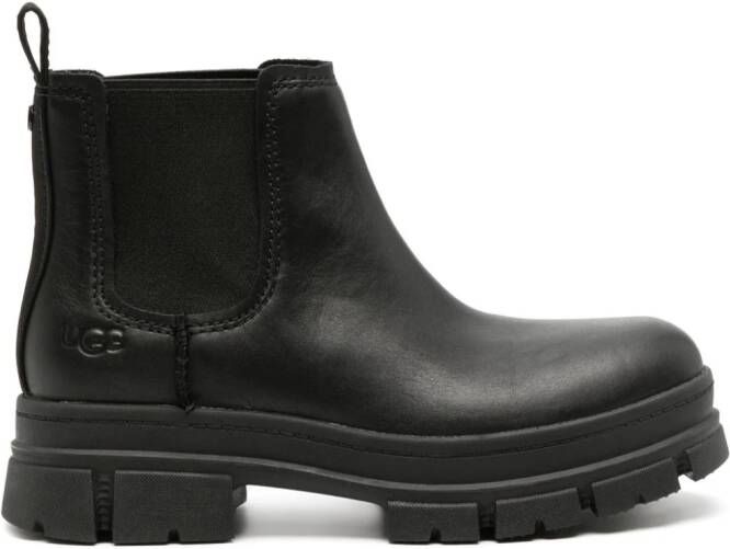 UGG Ashton leather Chelsea boots Zwart