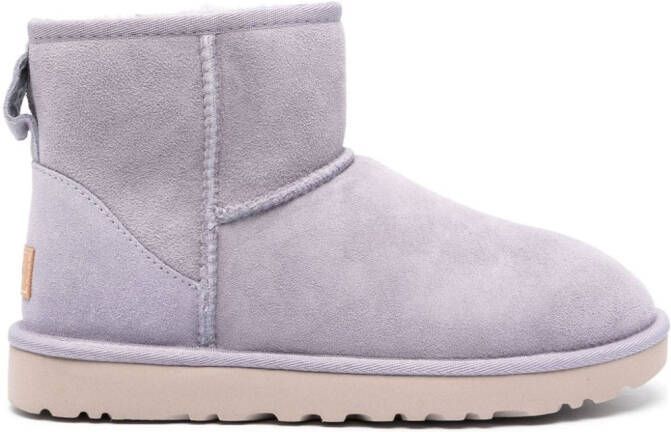 UGG Classic Mini II enkellaarzen Paars