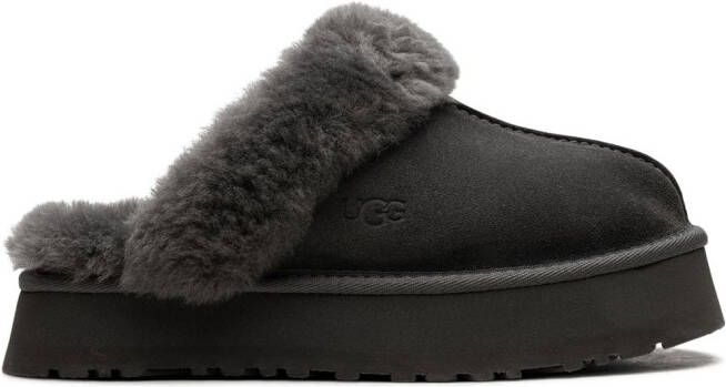UGG Disquette slippers met plateauzool Grijs