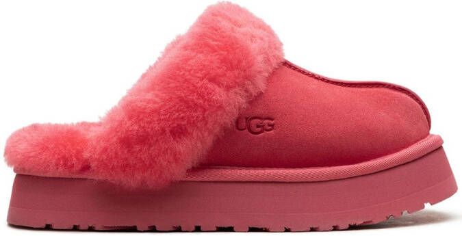 UGG Disquette slippers met plateauzool Roze