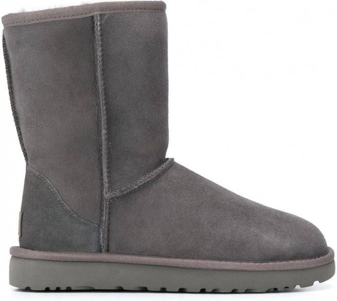 UGG Enkellaarzen met strik Grijs