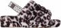 UGG Fluff Yeah slingback sandalen Paars - Thumbnail 1