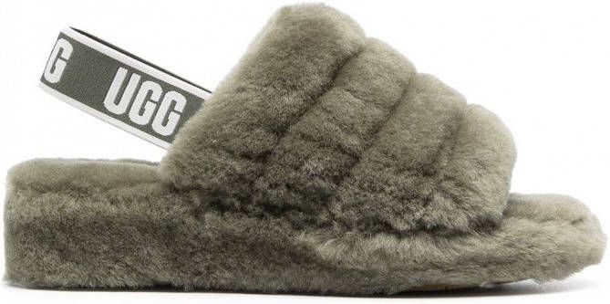 UGG Fluffy sandalen Groen