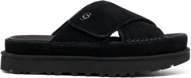 UGG Goldenstar Cross slippers Zwart