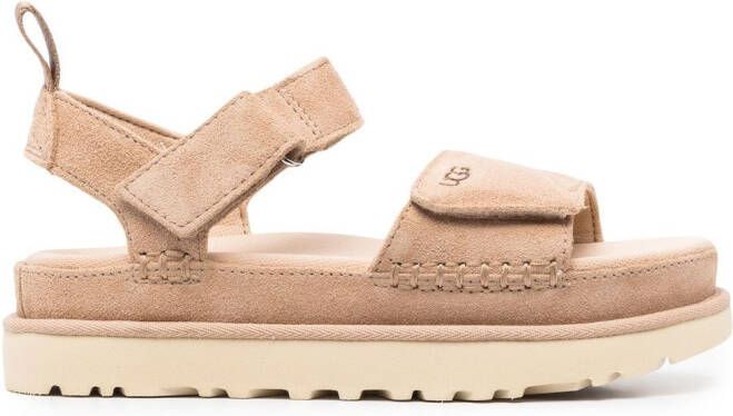 UGG Goldenstar sandalen met klittenband Beige