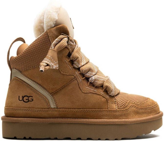 UGG Highmel suède sneakers Bruin