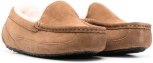 UGG Kids Ascot suède slippers Bruin