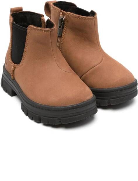 UGG Kids Ashton leren laarzen Bruin