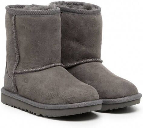 UGG Kids Classic II enkellaarzen Grijs