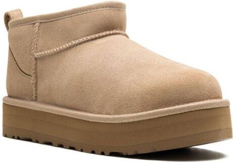 UGG Kids Classic Ultra Mini Platform "Sand" laarzen Beige