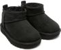 UGG Kids Classic Ultra Mini suède laarzen Zwart - Thumbnail 1