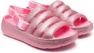 UGG Kids Sandalen met glitter Roze