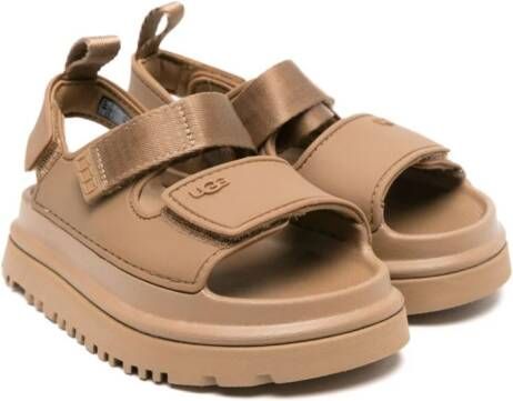UGG Kids GoldenGlow sandalen met klittenband Bruin