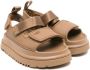 UGG Kids GoldenGlow sandalen met klittenband Bruin - Thumbnail 1