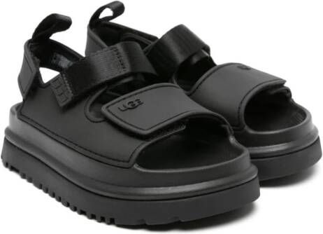 UGG Kids GoldenGlow sandalen met klittenband Zwart
