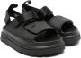 UGG Kids GoldenGlow sandalen met klittenband Zwart - Thumbnail 1
