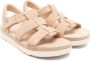 UGG Kids Goldenstar suède klompen Beige - Thumbnail 1