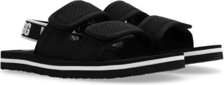 UGG Kids Sandalen met klittenband Zwart