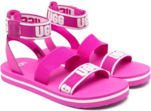 UGG Kids Sandalen met enkelbandje Roze