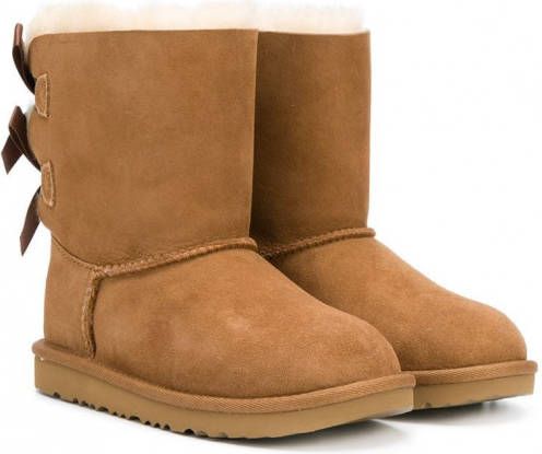 UGG Kids shearling bow boots Bruin