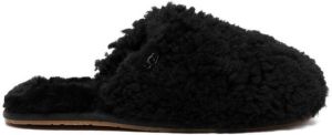 UGG Maxi Curly slippers Zwart