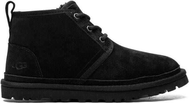 UGG "Neumel Black suède laarzen" Zwart