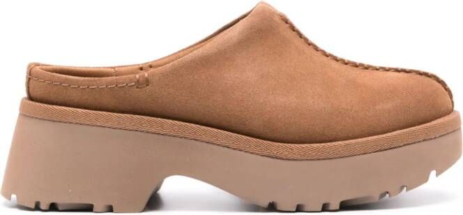 UGG New Heights 50 mm klompen Bruin
