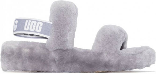 UGG Oh Yeah lammy slippers Grijs