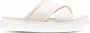 UGG Zayne sandalen met kruisbandjes Beige - Thumbnail 1