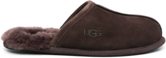 UGG Scuff sneakers met logo-reliëf Bruin