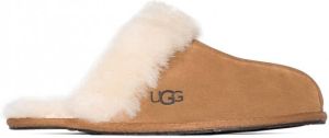 UGG Scuffette II suède slippers dames wol wol rubber 10 Beige