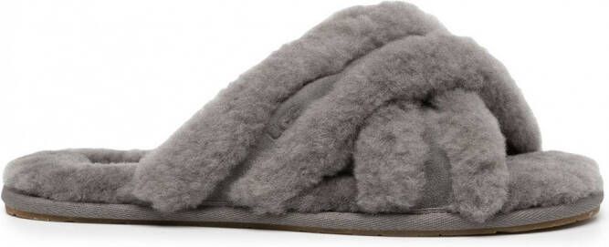 UGG Scuffita slippers met open neus Grijs