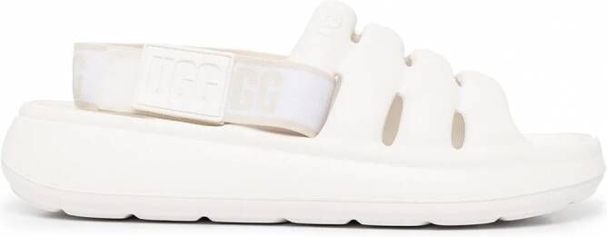 UGG Sport Yeah slingback slippers Wit